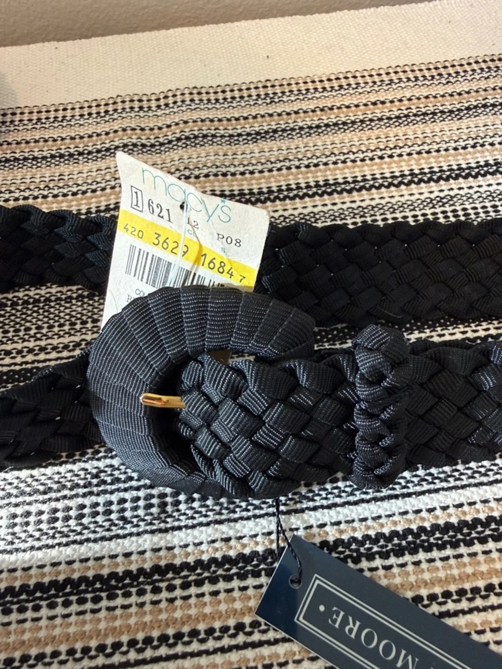 Macys braided stretch
